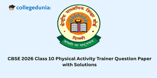 CBSE 2026 Class 10 Physical Activity Trainer 418 Question Paper with Solution PDF